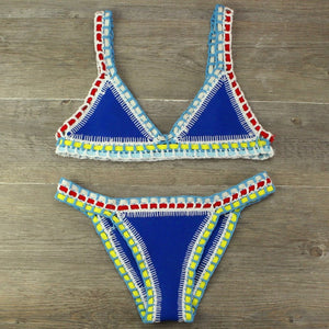 Summer Hand Crocheted Sexy Bikini Set