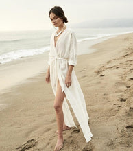 Sexy White Beach Cover up Robe