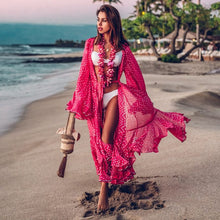 Sexy White Beach Cover up Robe