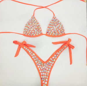 New Style Fashionable Diamond Bikini Set
