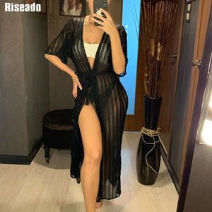 Riseado Sexy Long Bikini Cover Ups